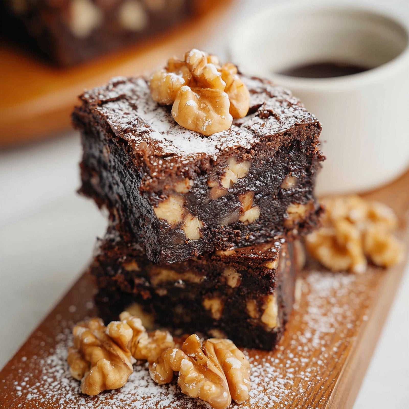 Espresso Walnut Brownie