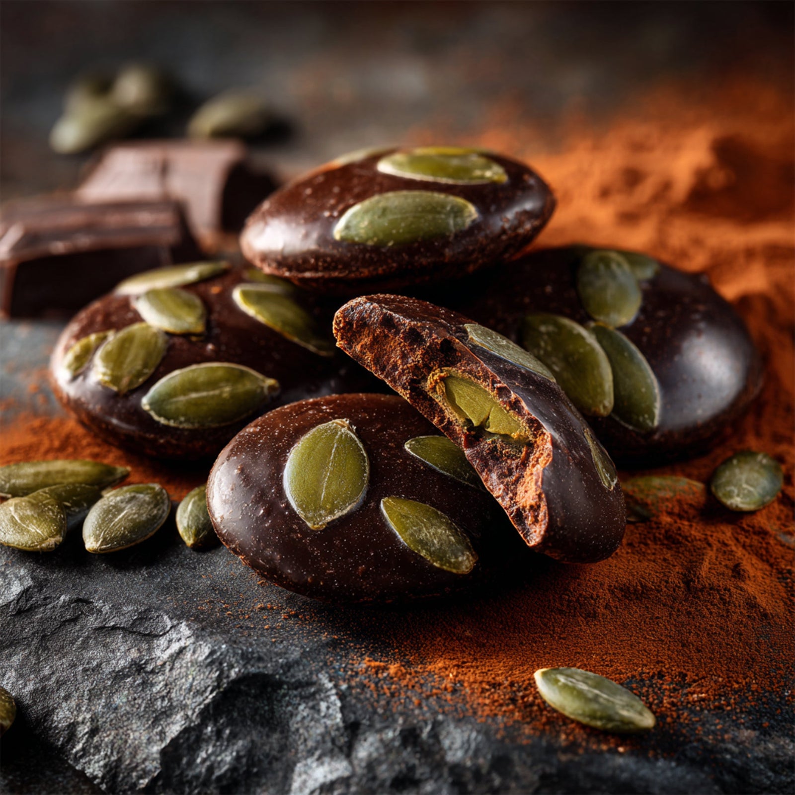 Pumpkin Seeds Chocolate Candy