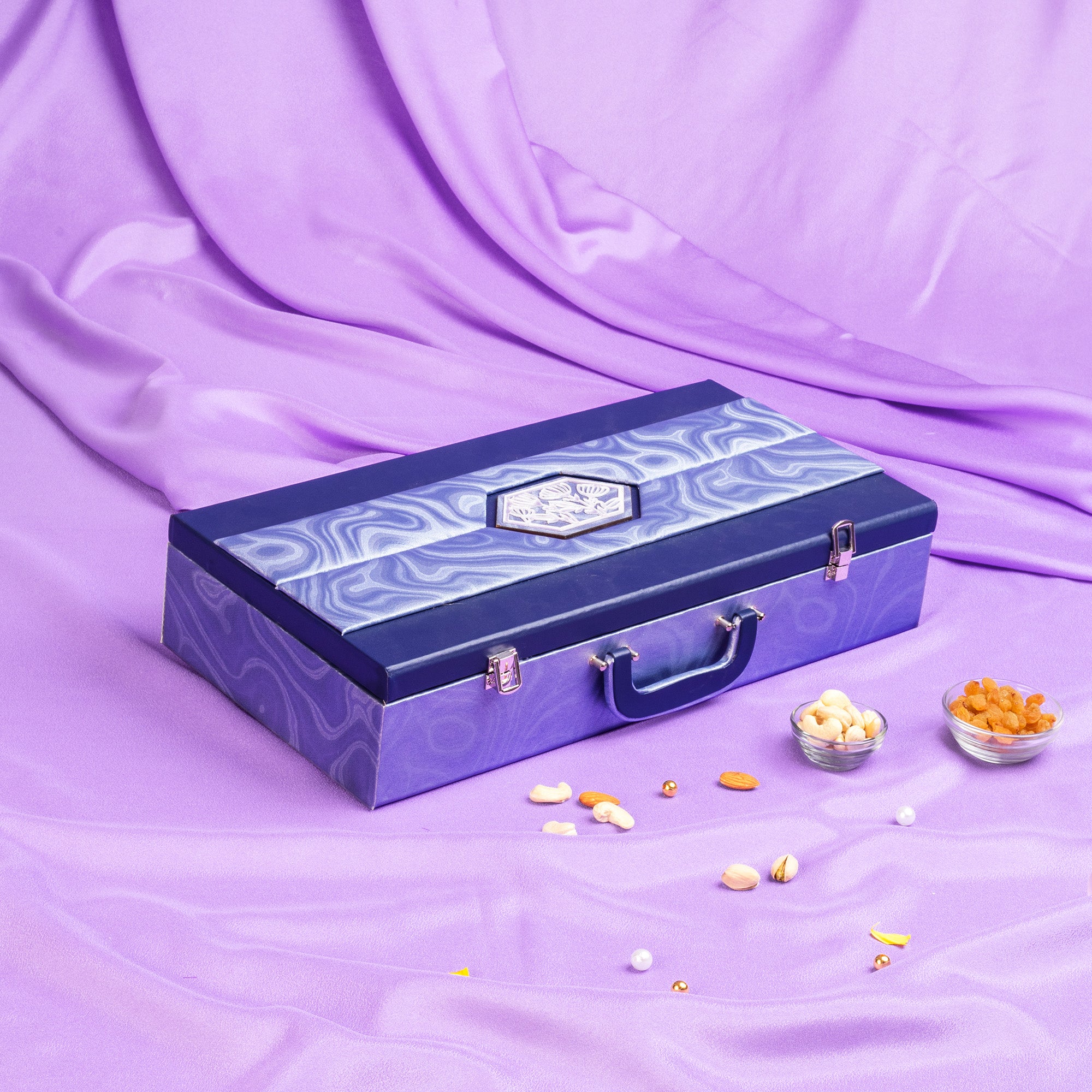 Navy Attechi Box