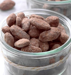 Chocolate Mocha Dusted Almonds